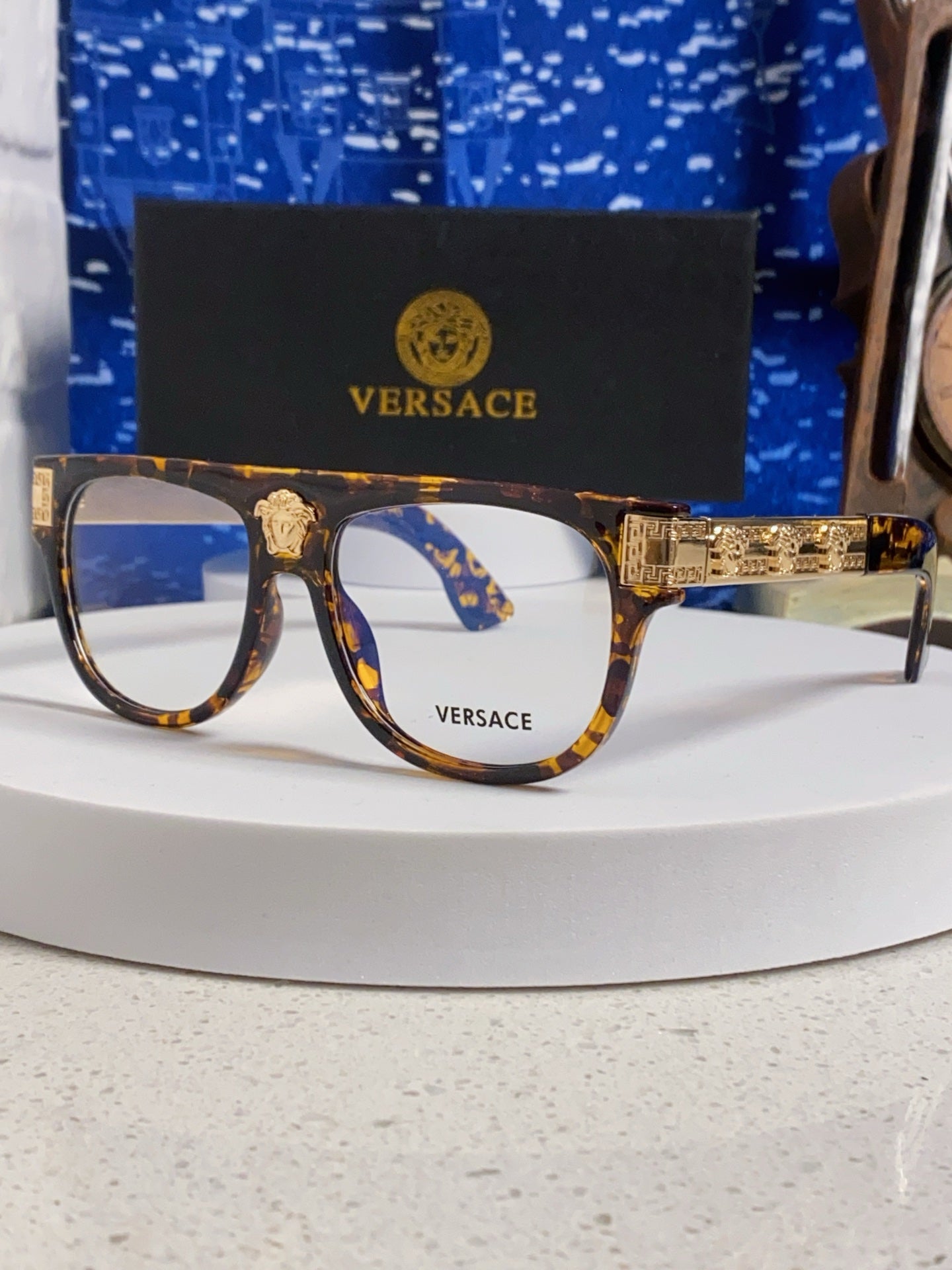 Versace Square Brown Lens Sunglasses for Men & Women