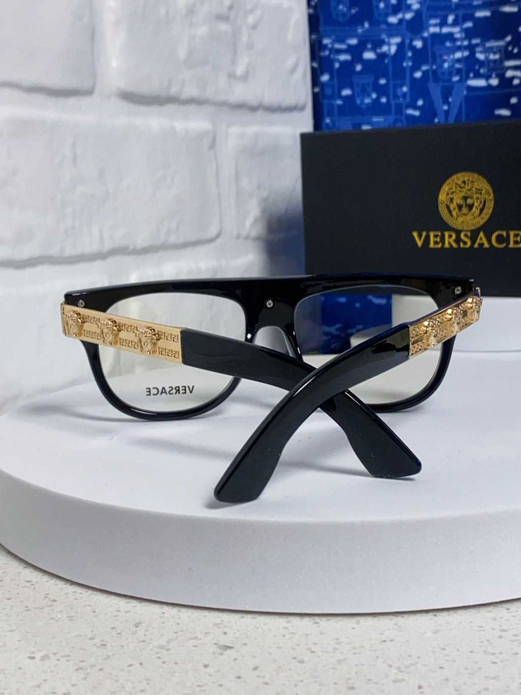 Versace Square Silver Lens Sunglasses for Men & Women - 372531 - detail image 3