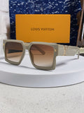 Louis Vuitton Square Brown Lens Sunglasses for Men & Women - 398161