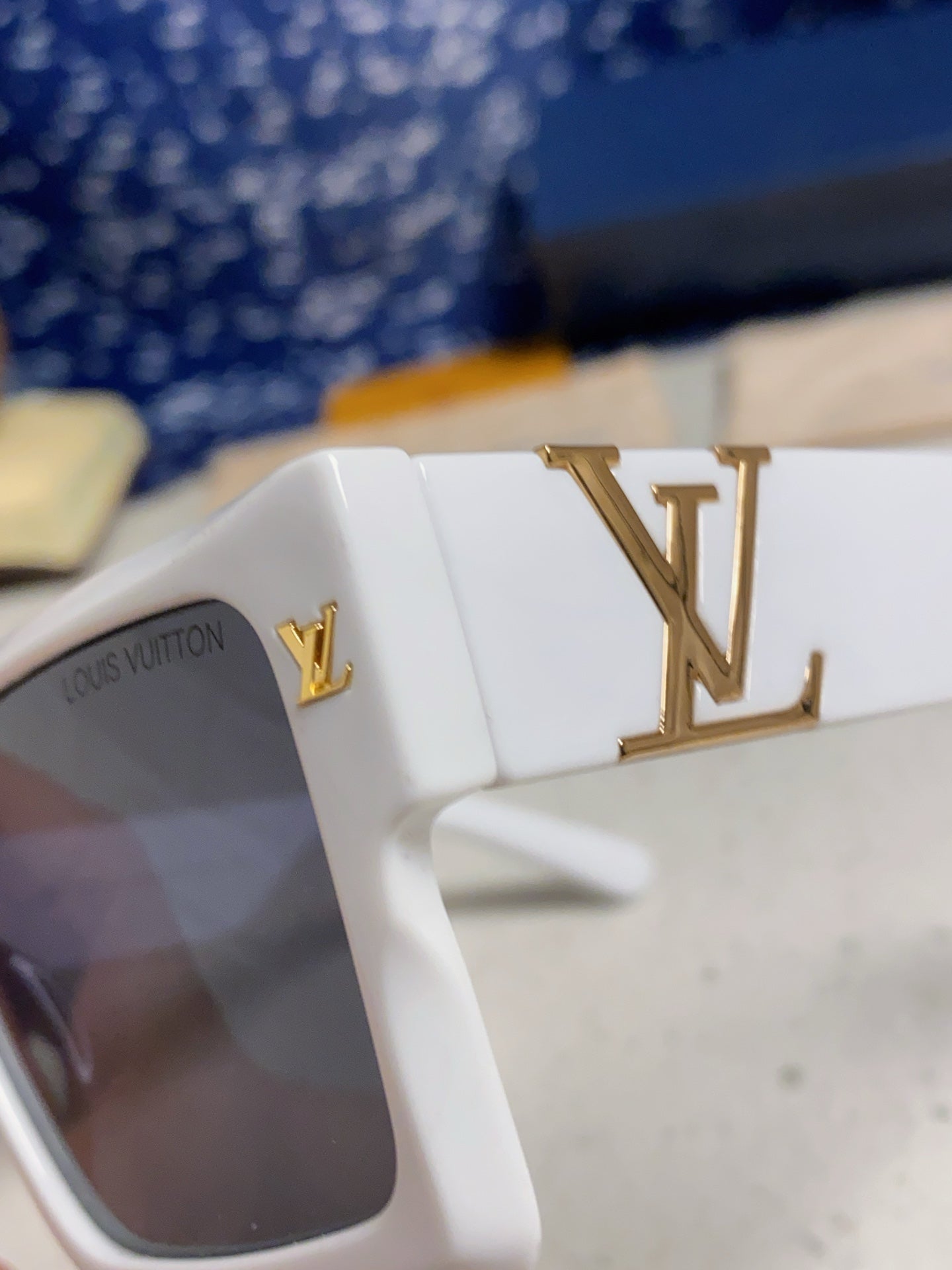 Louis Vuitton Square Silver Lens Sunglasses for Men & Women - 398162 - detail image 7