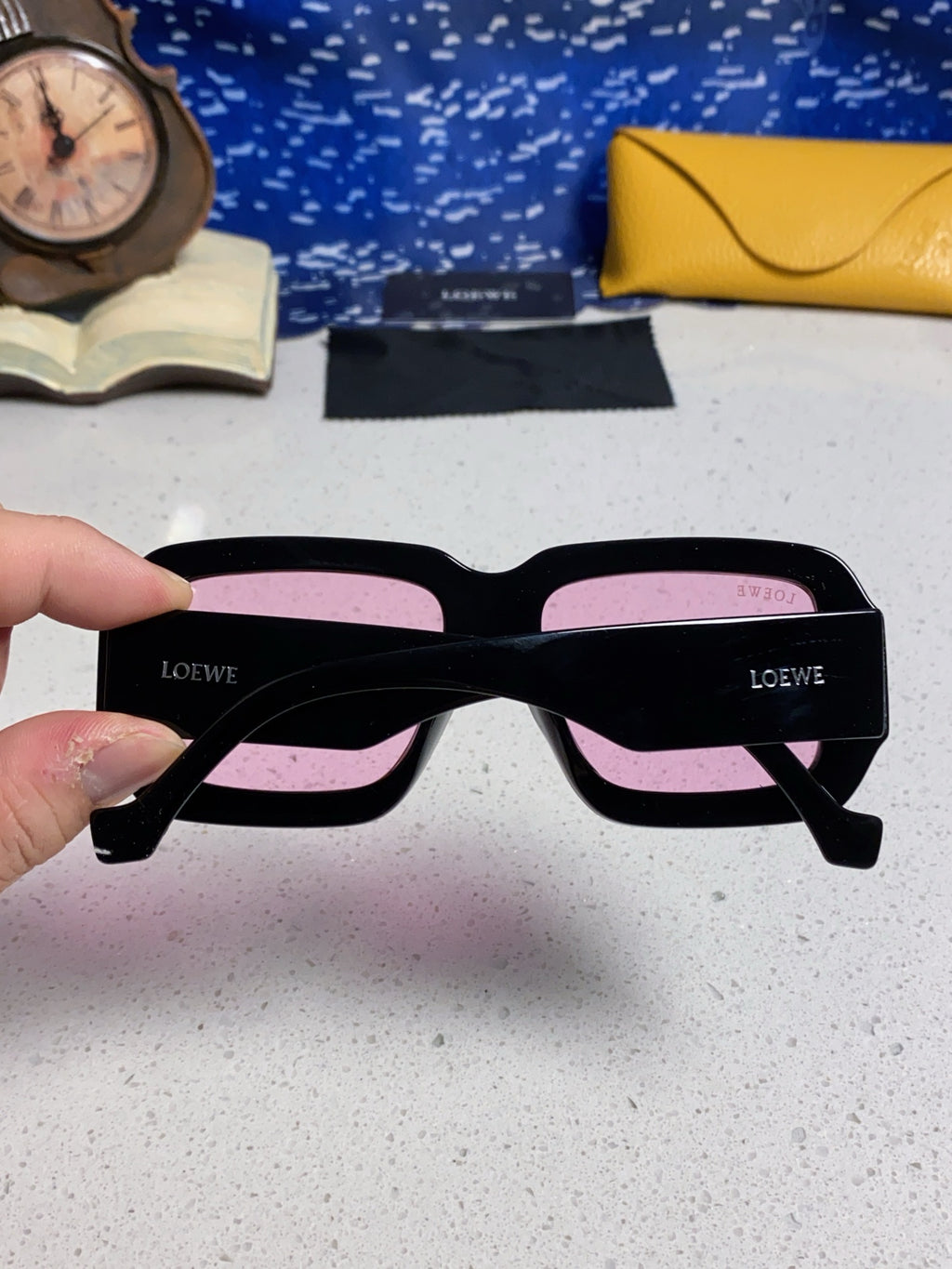 Loewe Fashion Red Lens Sunglasses for Women - detail image 5