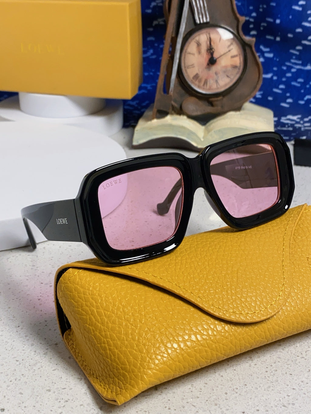 Loewe Fashion Red Lens Sunglasses for Women - detail image 10