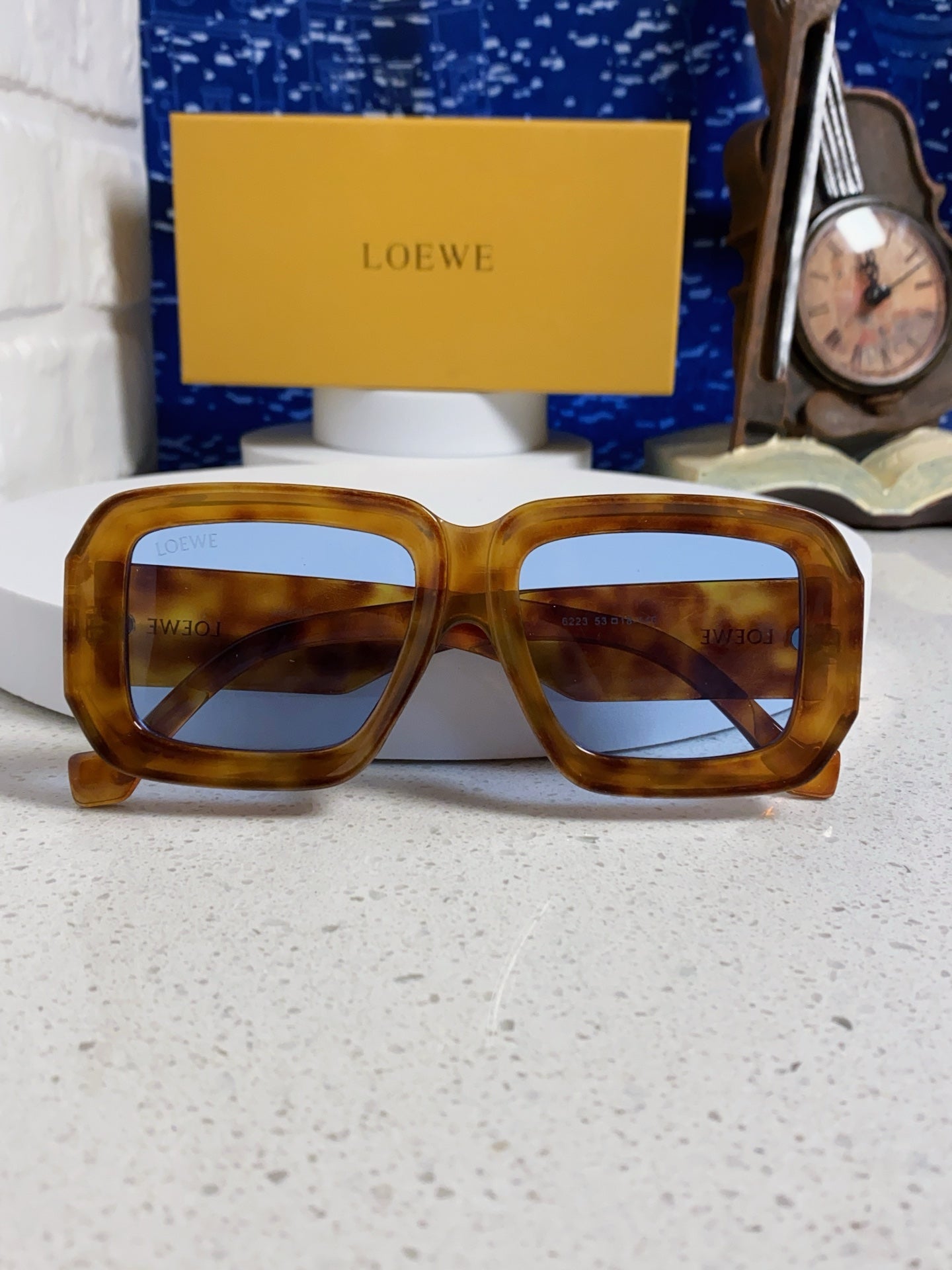 Loewe Fashion Brown Lens Sunglasses for Women - detail image 9
