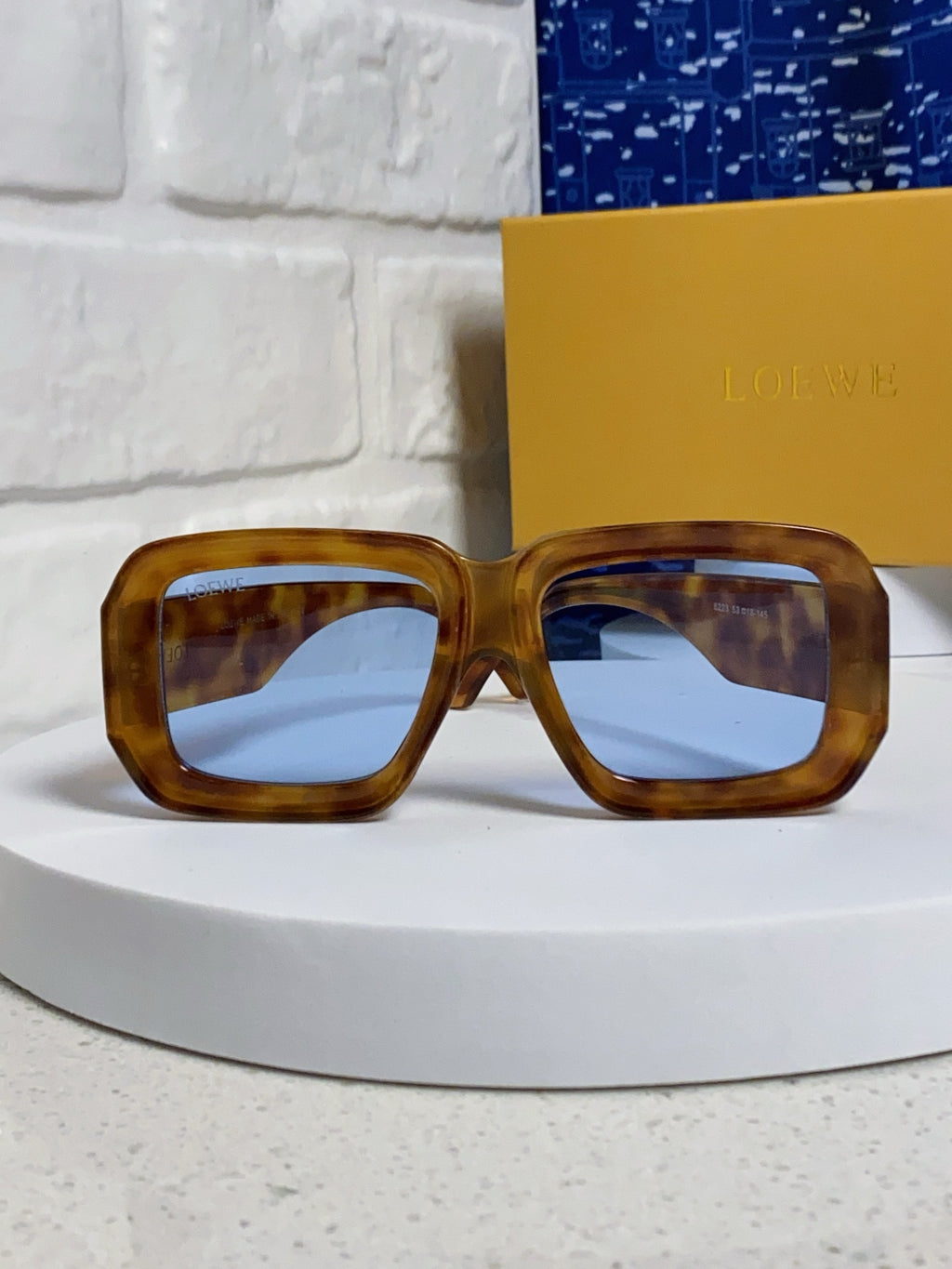 Loewe Fashion Brown Lens Sunglasses for Women - detail image 2