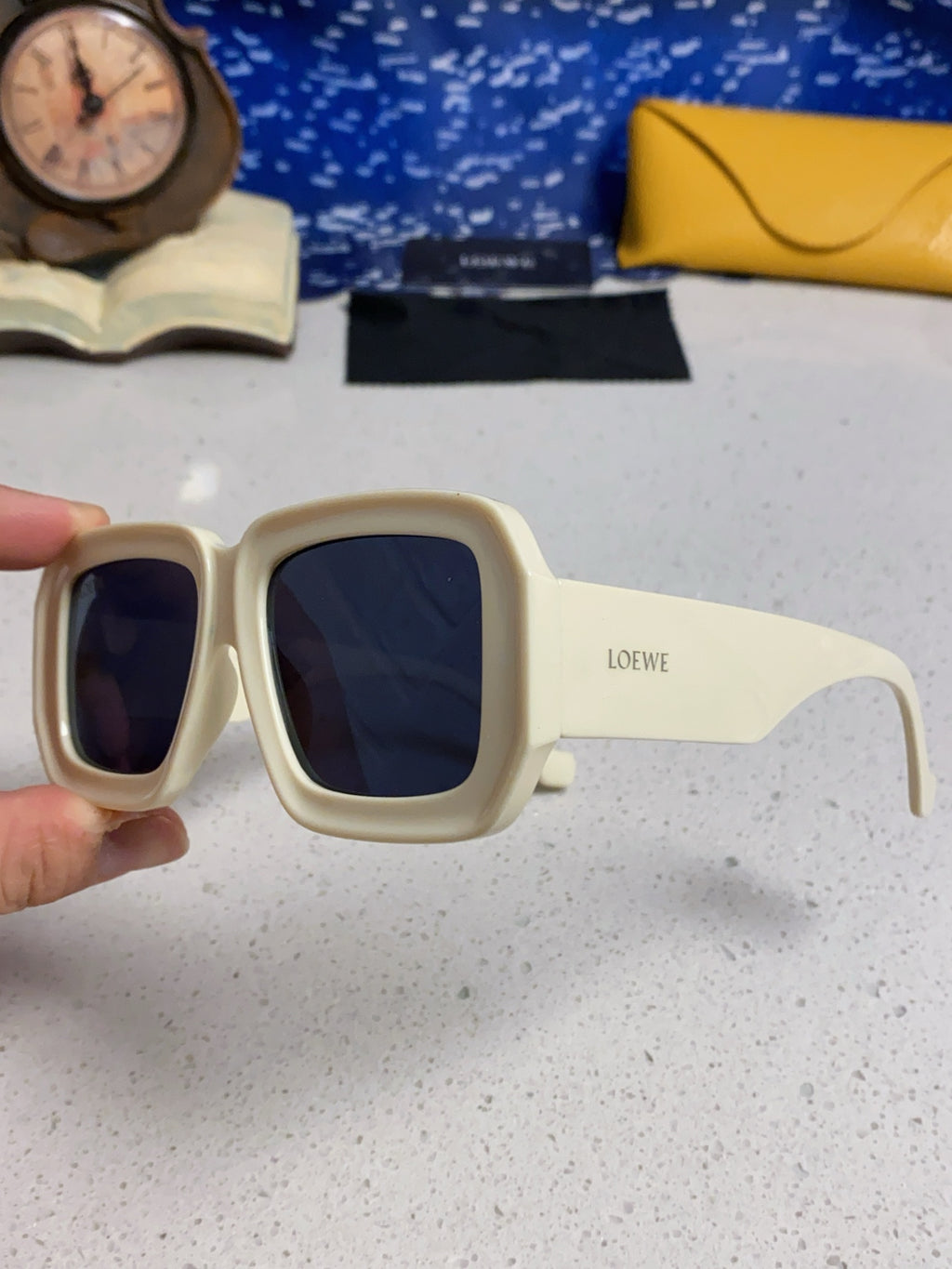 Loewe Fashion Blue Lens Sunglasses for Women - detail image 6