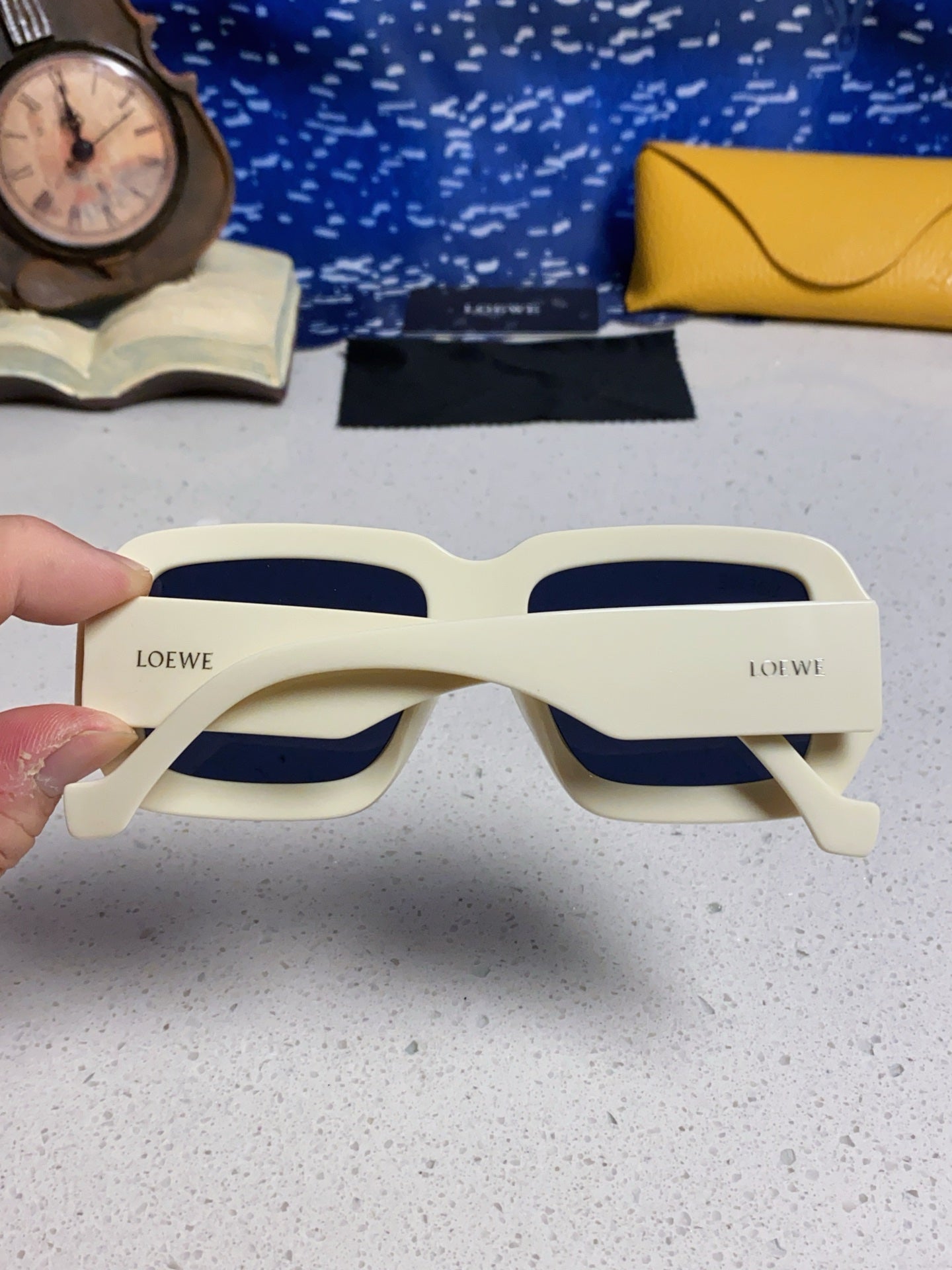 Loewe Fashion Blue Lens Sunglasses for Women - detail image 5