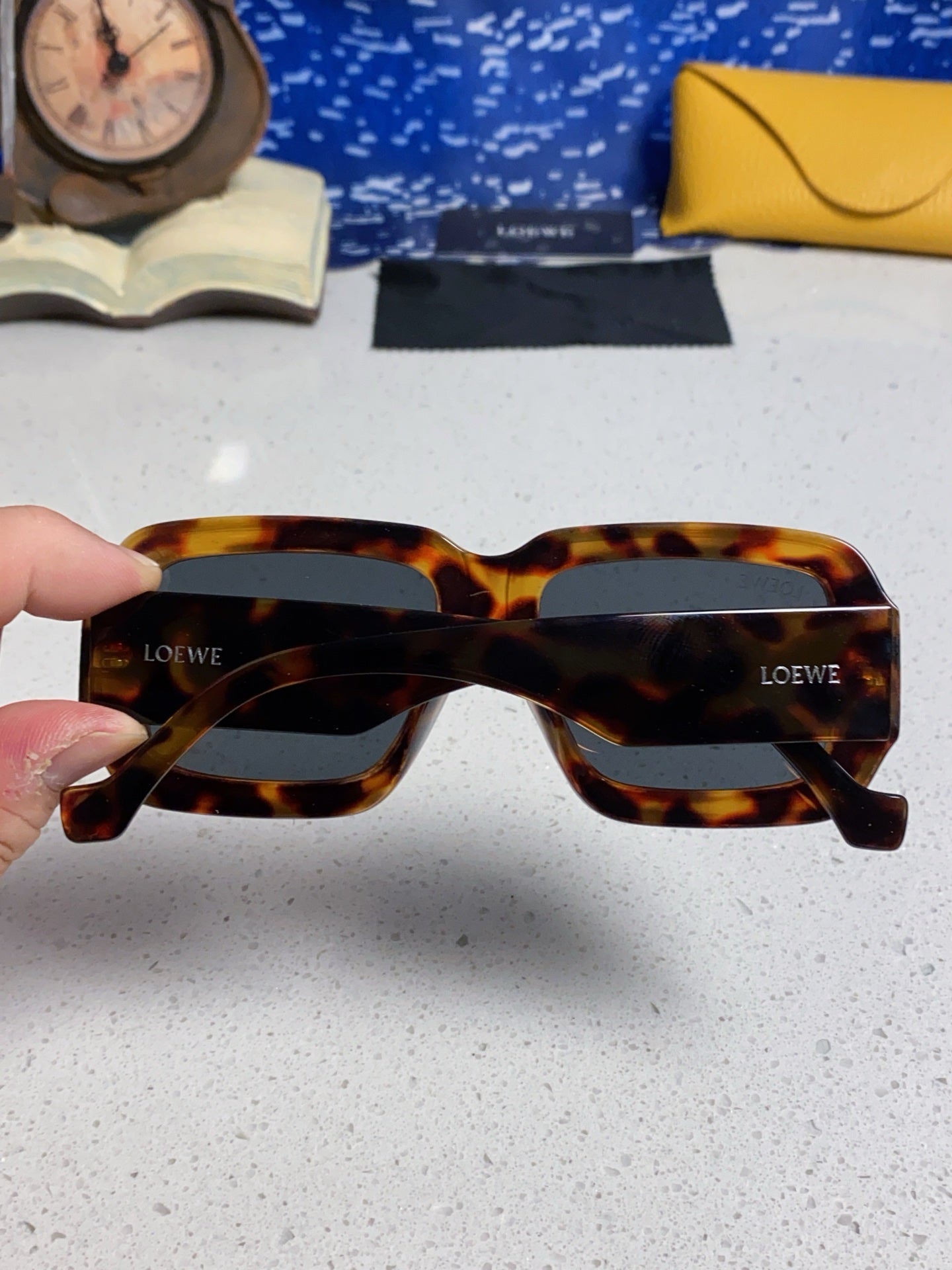 Loewe Fashion Black Lens Sunglasses for Women - 432843 - detail image 5