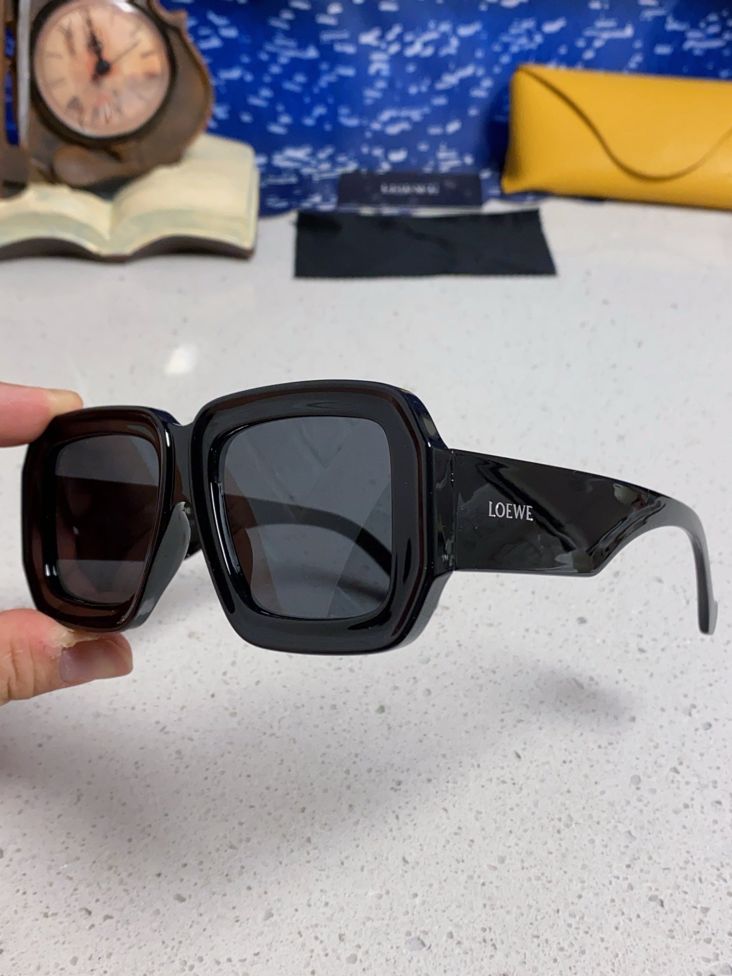 Loewe Fashion Black Lens Sunglasses for Women - detail image 6