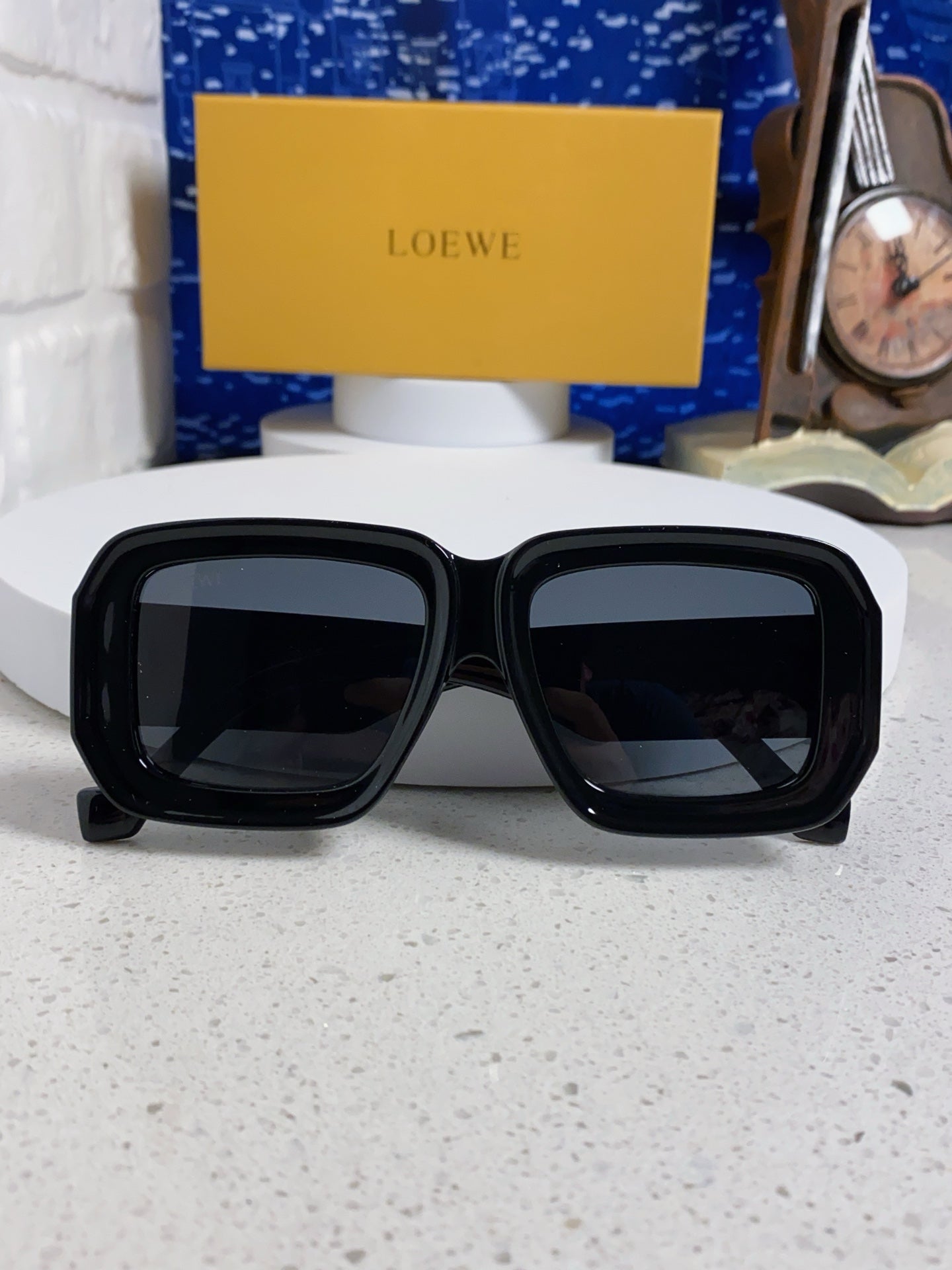 Loewe Fashion Black Lens Sunglasses for Women - detail image 9