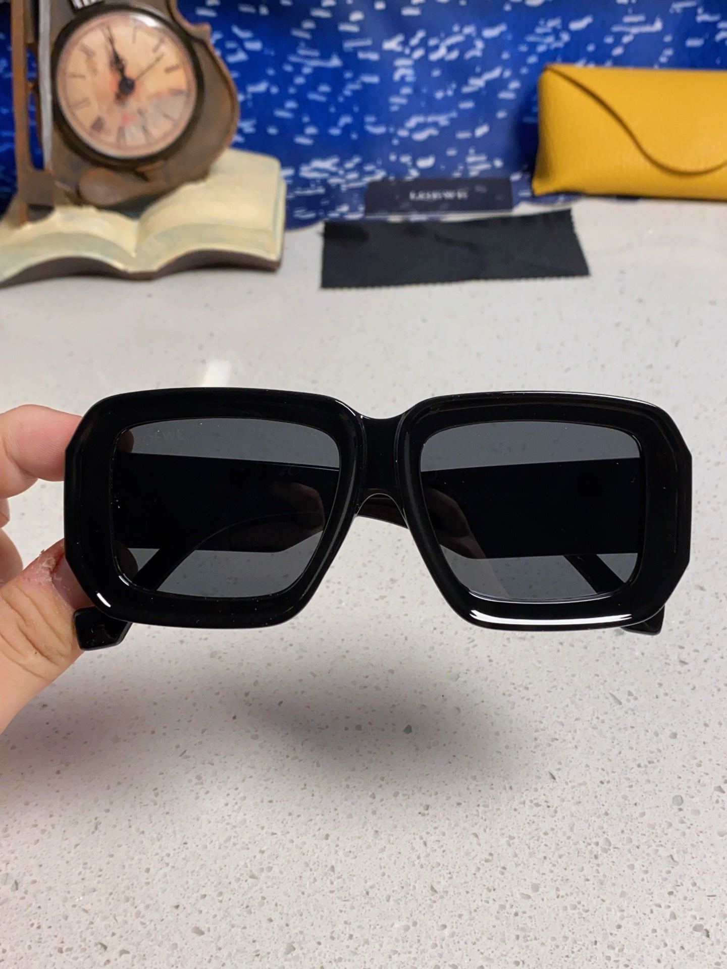 Loewe Fashion Black Lens Sunglasses for Women - detail image 4