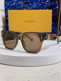 Loewe LW50069 Oversized Brown Lens Sunglasses for Men & Women - 449903