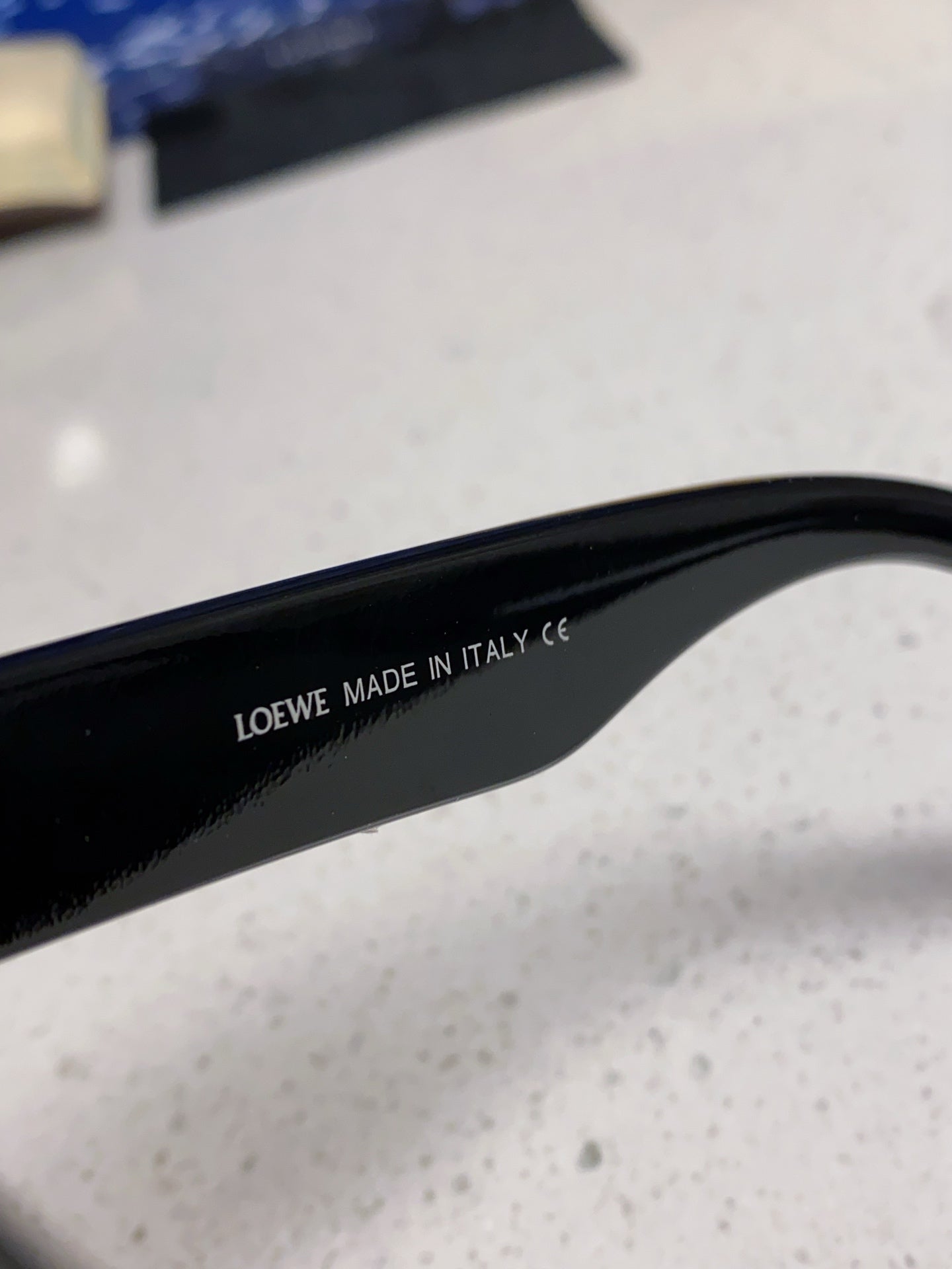 Loewe LW50069 Oversized Black Lens Sunglasses for Men & Women - detail image 8