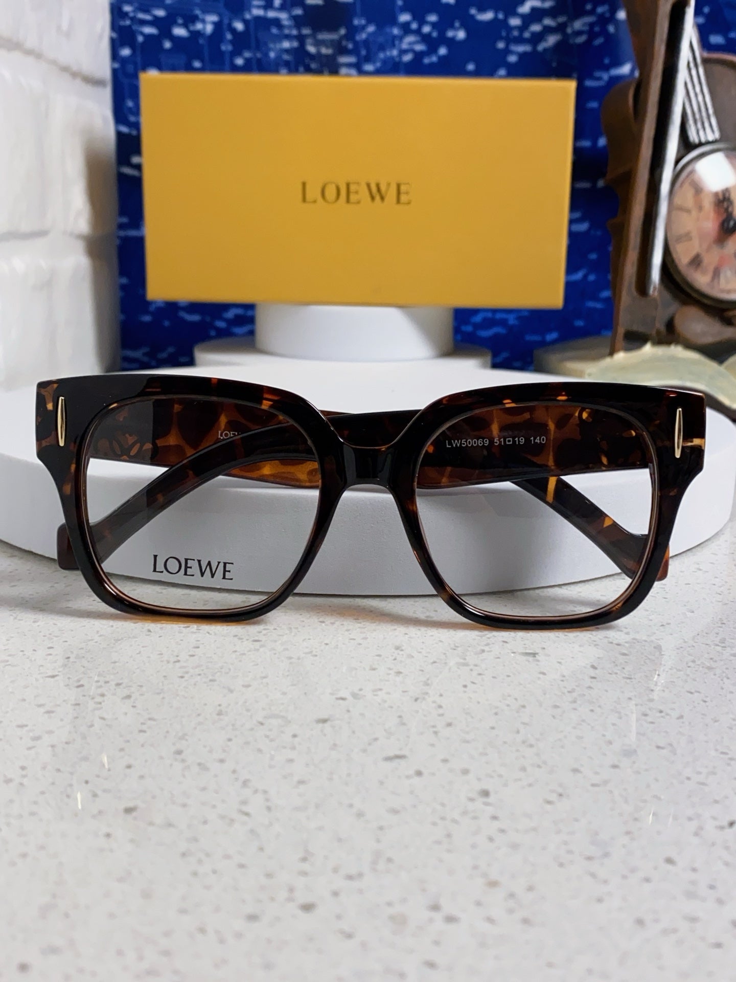 Loewe LW50069 Oversized Silver Lens Sunglasses for Men & Women - 449899 - detail image 9