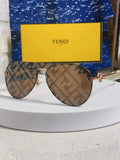 Fendi Aviator Brown Lens Sunglasses for Men & Women - 867230
