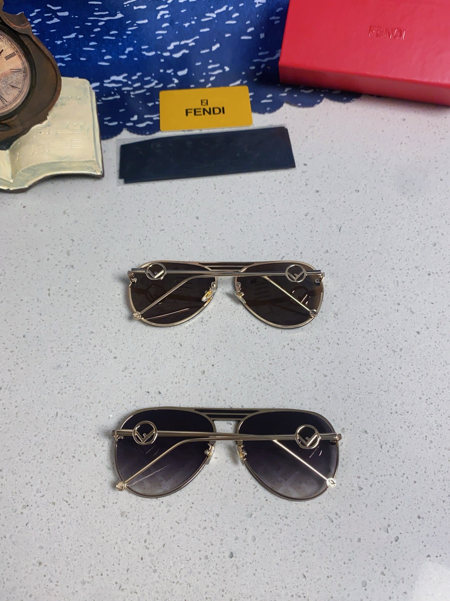 Fendi Aviator Brown Lens Sunglasses for Men & Women - 867230 - detail image 10