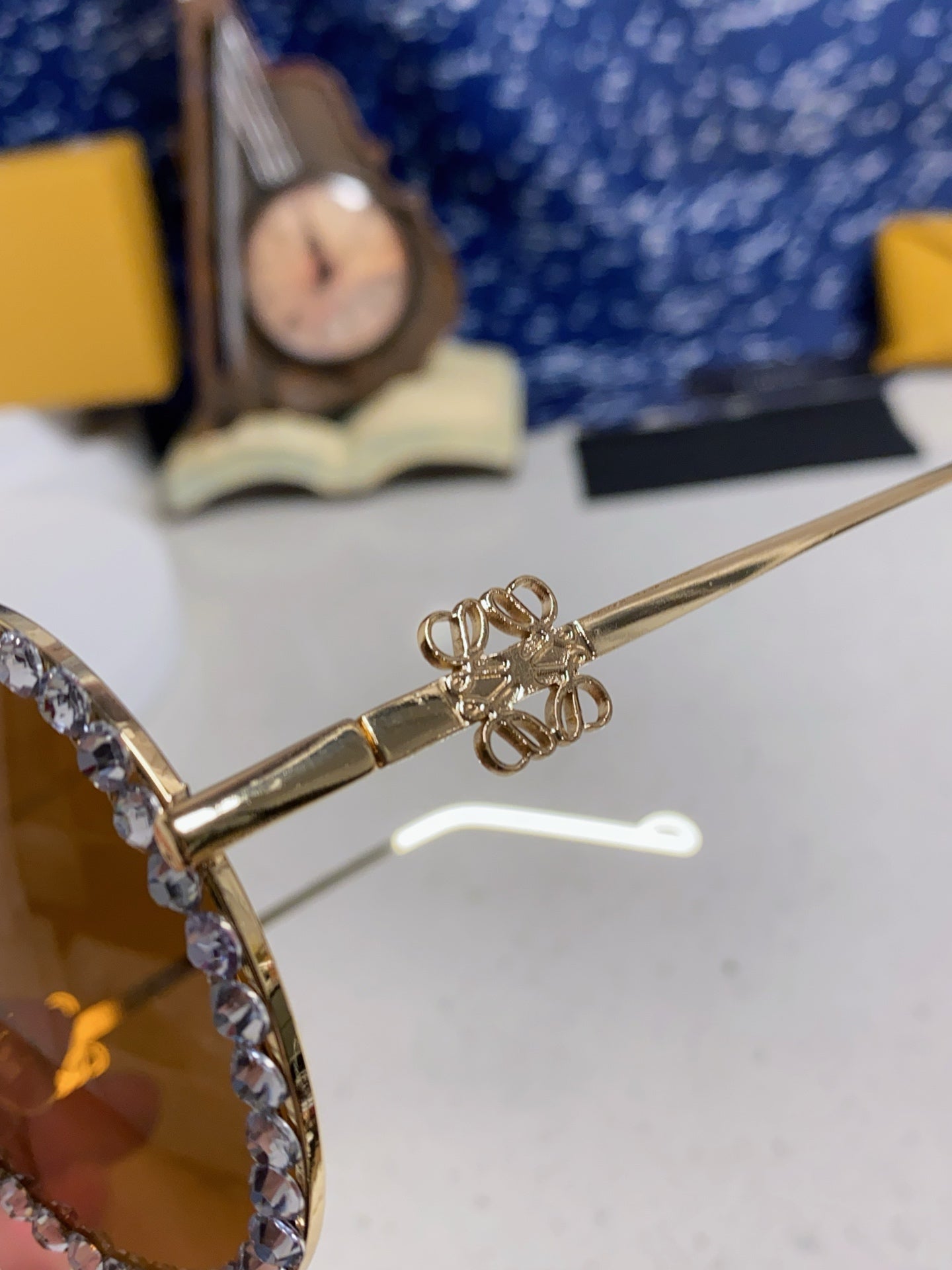Loewe Oversized Brown Lens Sunglasses for Men & Women - detail image 7