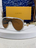 Loewe Oversized Brown Lens Sunglasses for Men & Women