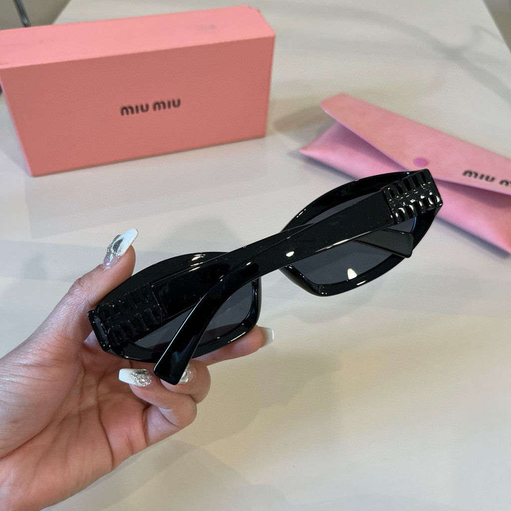 Miu Miu Cat-Eye Silver Lens Sunglasses for Men & Women - 382995 - detail image 6