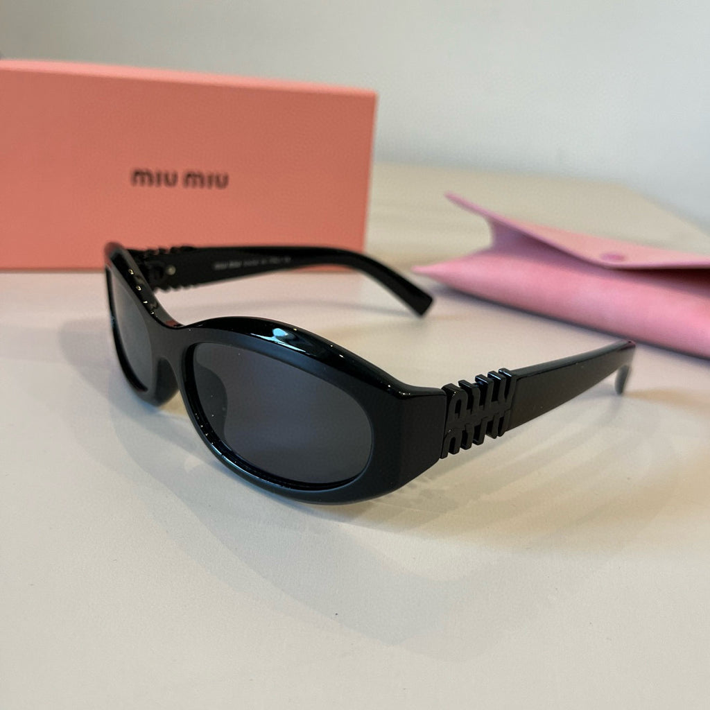 Miu Miu Cat-Eye Silver Lens Sunglasses for Men & Women - 382995 - detail image 3
