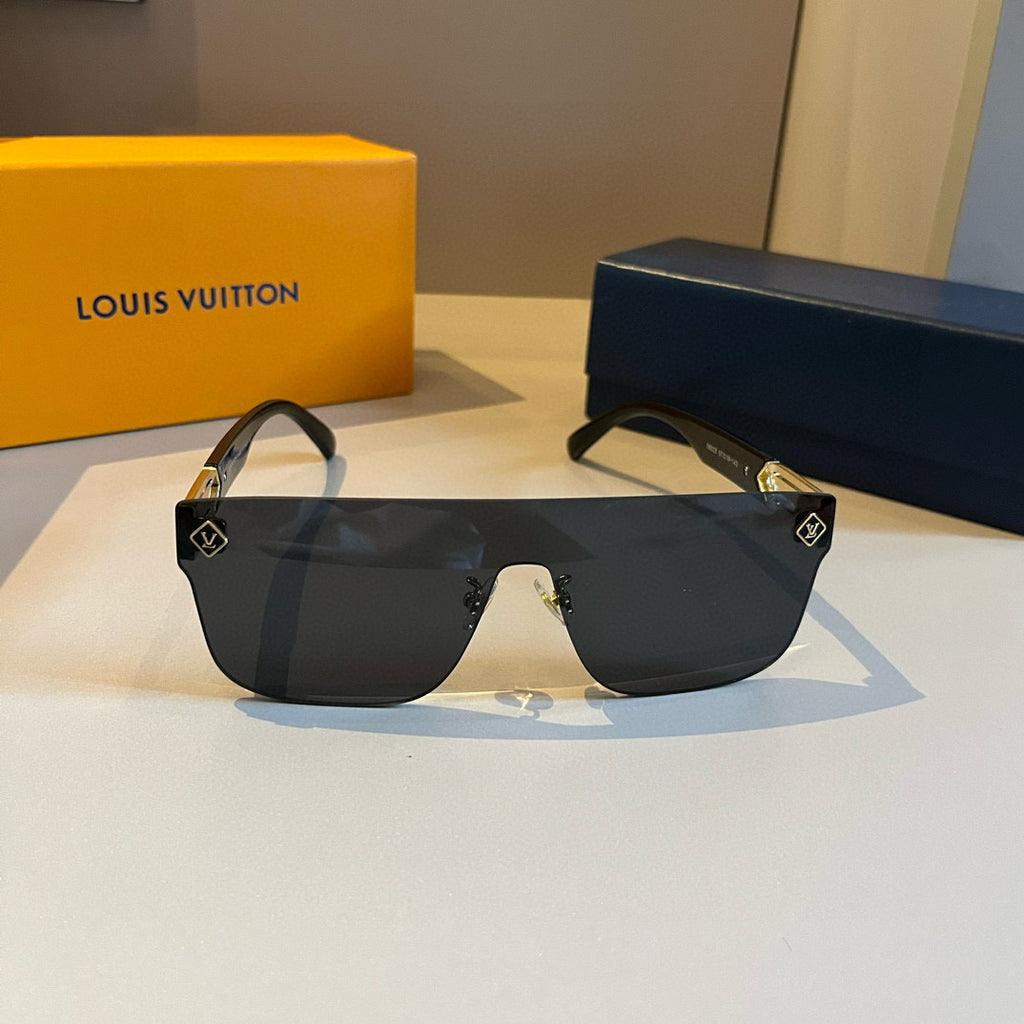 Louis Vuitton Metal Aviator Gold Lens Sunglasses for Men & Women - 381912 - detail image 2