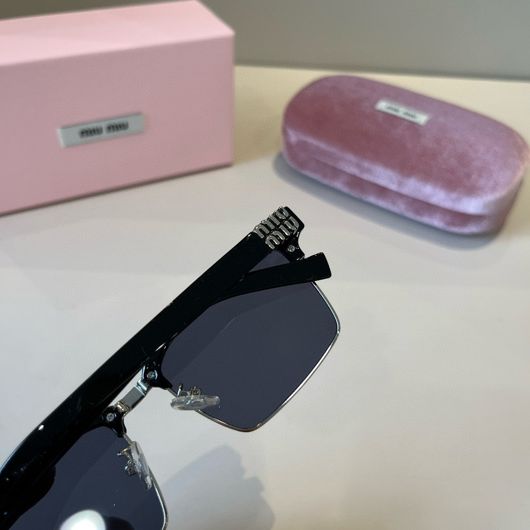 Miu Miu Fashion Silver Lens Sunglasses for Men & Women - 382993 - detail image 7