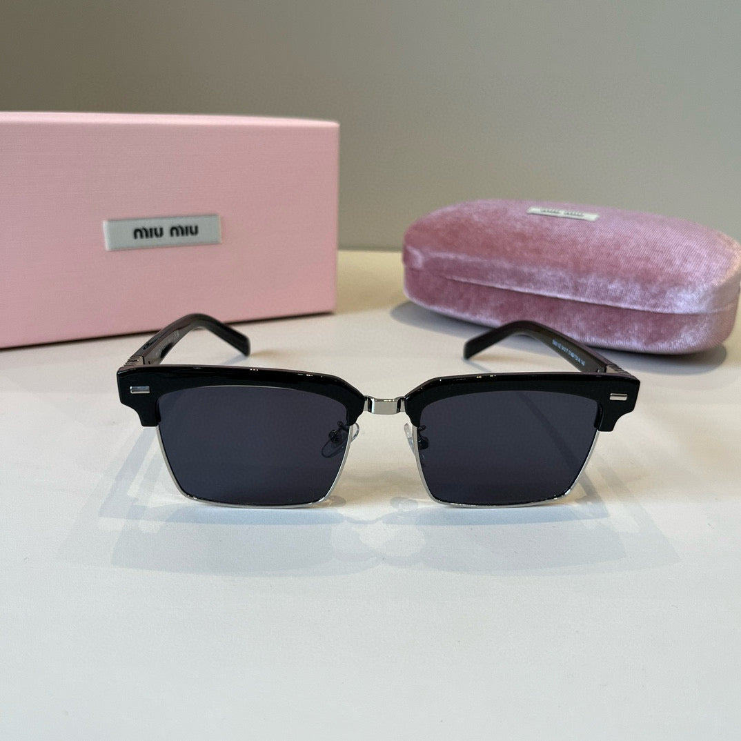 Miu Miu Fashion Silver Lens Sunglasses for Men & Women - 382993 - detail image 2