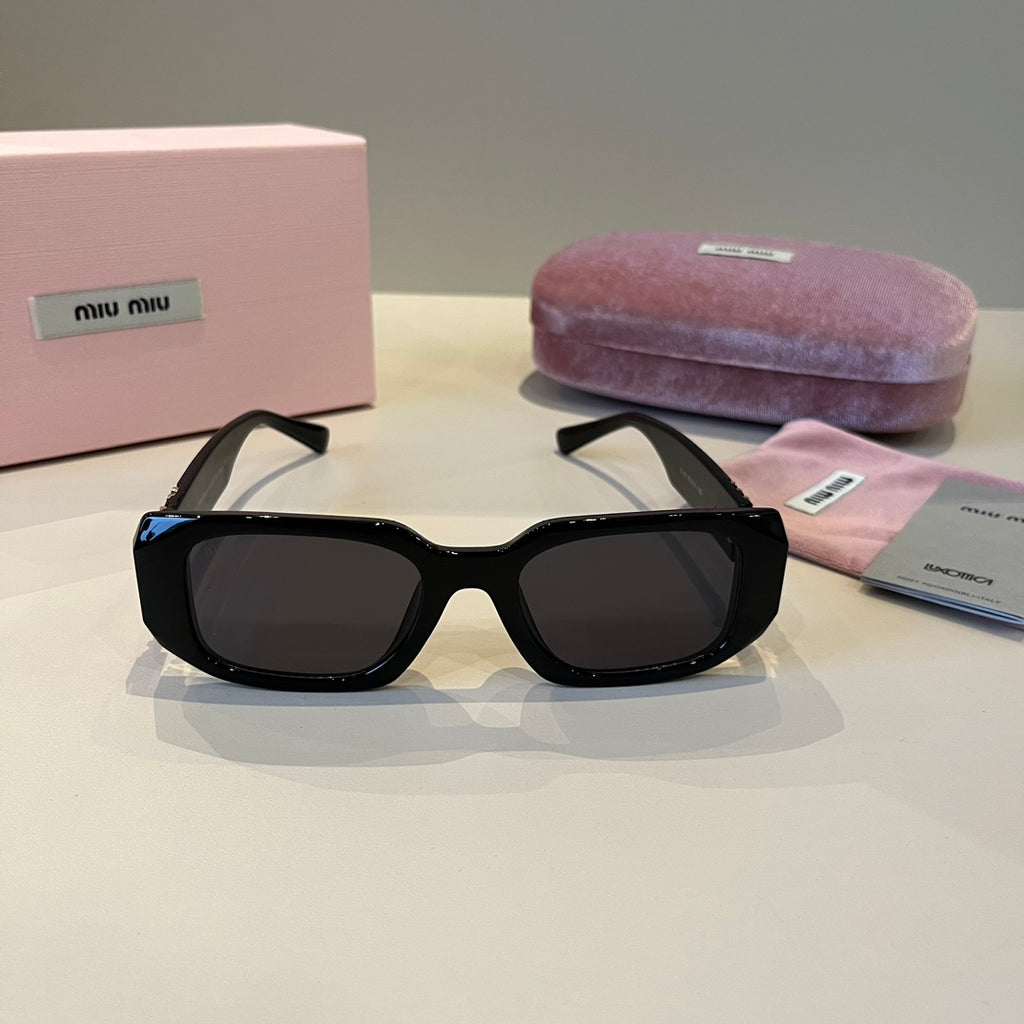 Miu Miu Cat-Eye Black Lens Sunglasses for Men & Women - 399181 - detail image 2