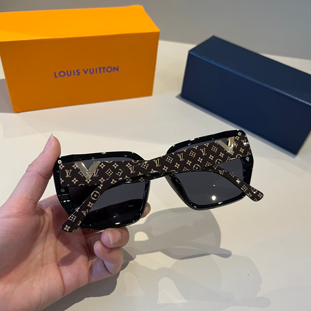 Louis Vuitton Fashion Black Lens Sunglasses for Men & Women - 381913 - detail image 4