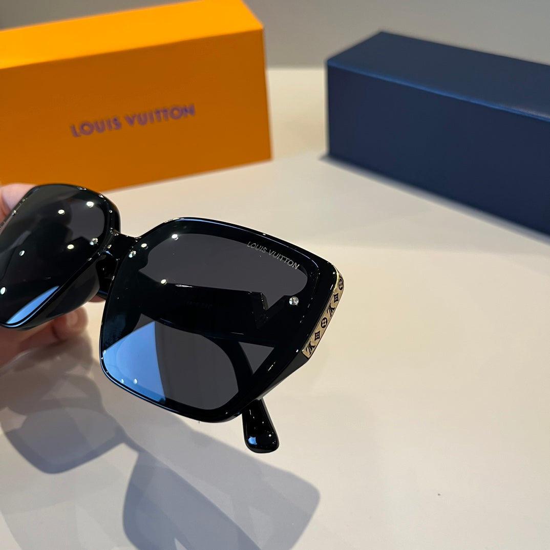 Louis Vuitton Fashion Black Lens Sunglasses for Men & Women - 381913 - detail image 5