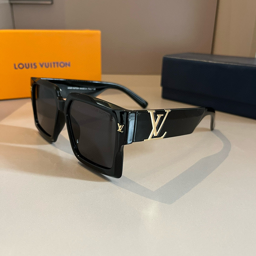 Louis Vuitton Metal Fashion Gold Lens Sunglasses for Men & Women - 381916 - detail image 3