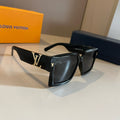 Louis Vuitton Metal Fashion Gold Lens Sunglasses for Men & Women - 381916