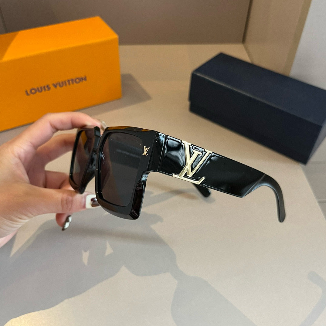 Louis Vuitton Metal Fashion Gold Lens Sunglasses for Men & Women - 381916 - detail image 4