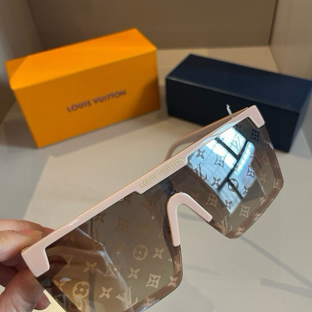 Louis Vuitton Fashion Gold Lens Sunglasses for Men - 371430 - detail image 3