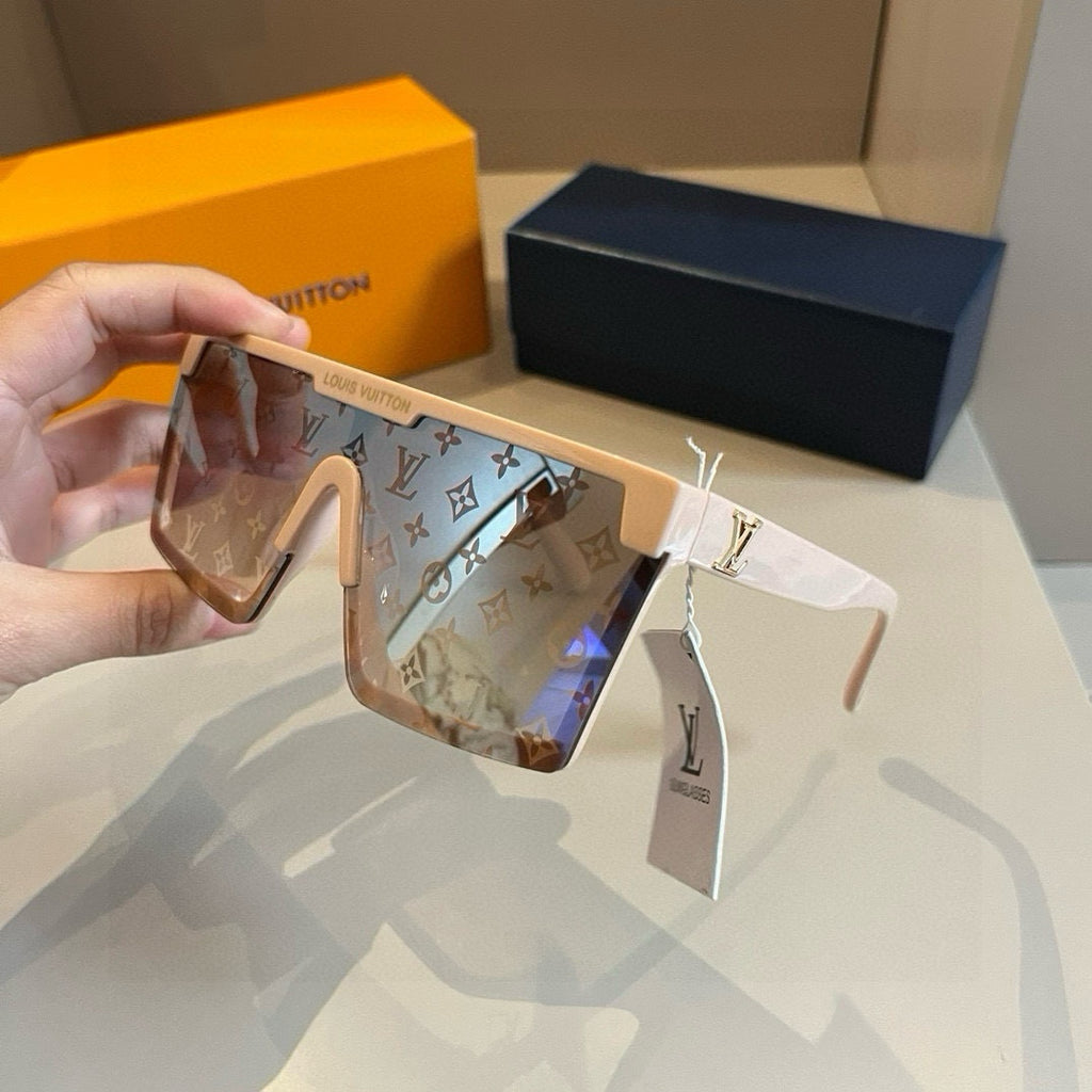 Louis Vuitton Fashion Gold Lens Sunglasses for Men - 371430 - detail image 4