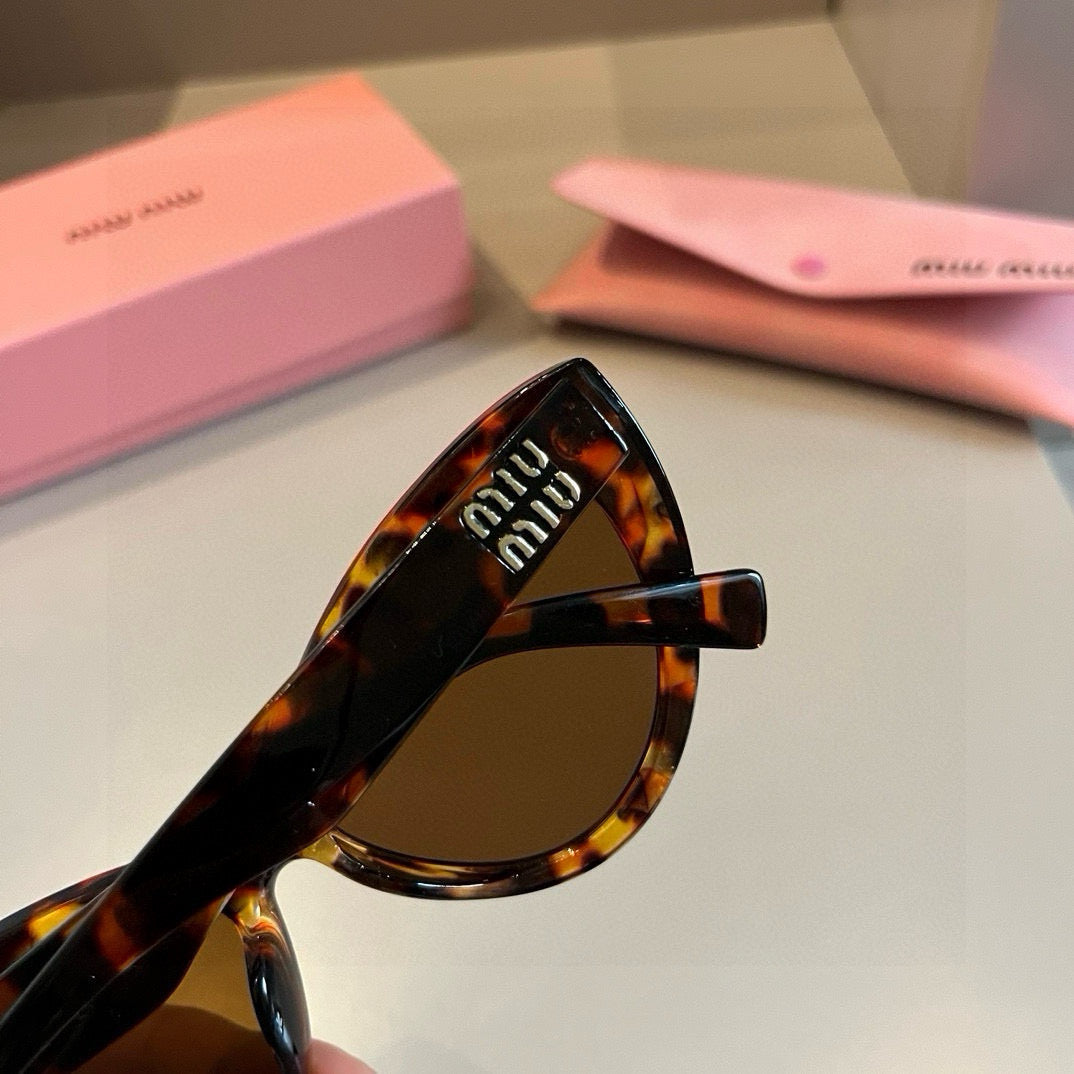 Miu Miu Cat-Eye Brown Lens Sunglasses for Men & Women - 416262 - detail image 6