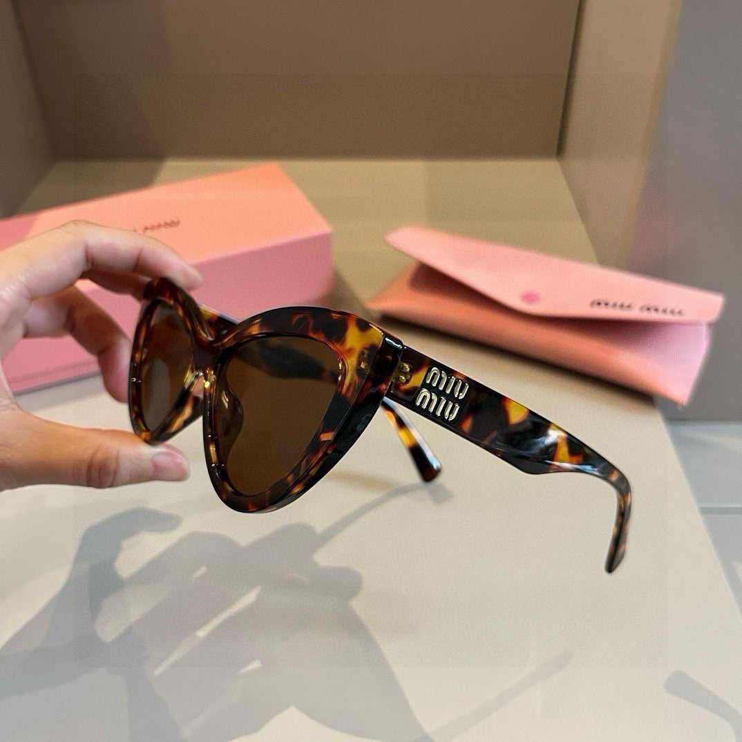 Miu Miu Cat-Eye Brown Lens Sunglasses for Men & Women - 416281 - detail image 5