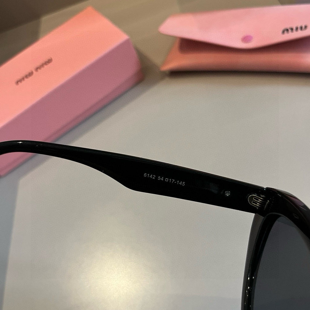 Miu Miu Cat-Eye Gold Lens Sunglasses for Men & Women - 416263 - detail image 8