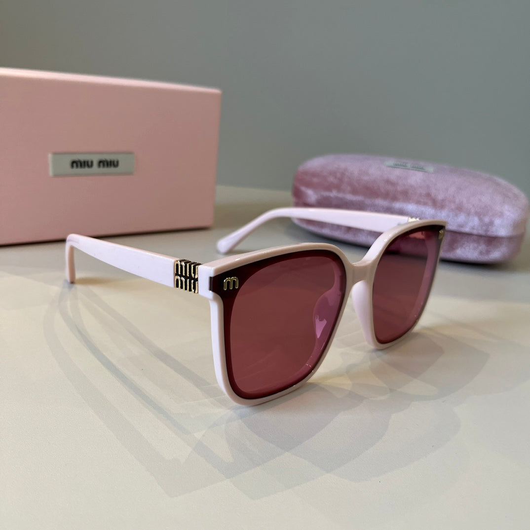 Miu Miu Fashion Red Lens Sunglasses for Men & Women - 432646