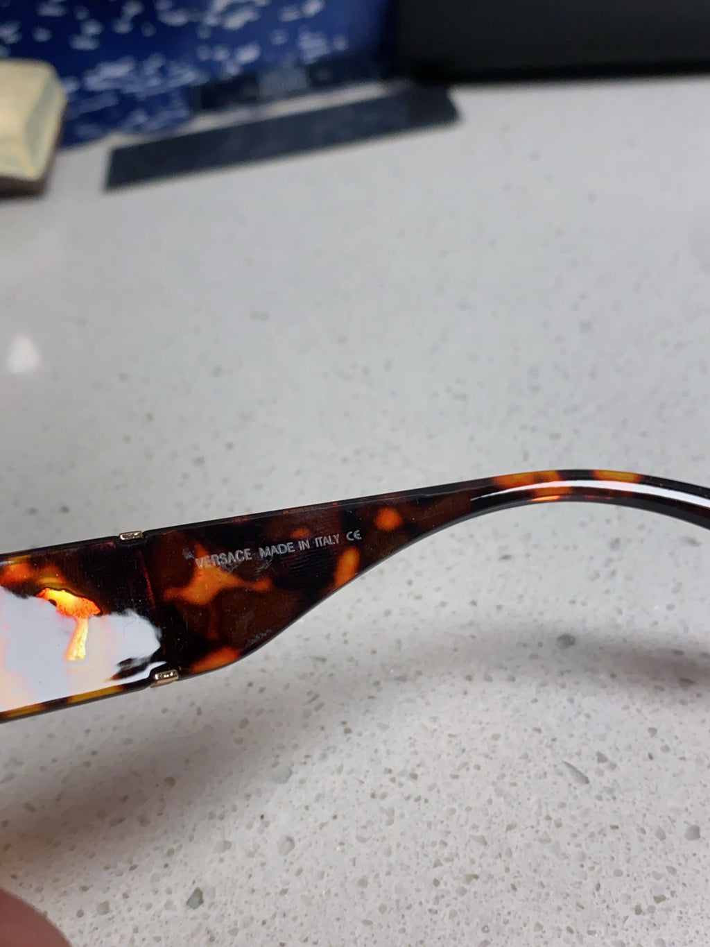 Versace Cat-Eye Brown Lens Sunglasses for Women - detail image 8