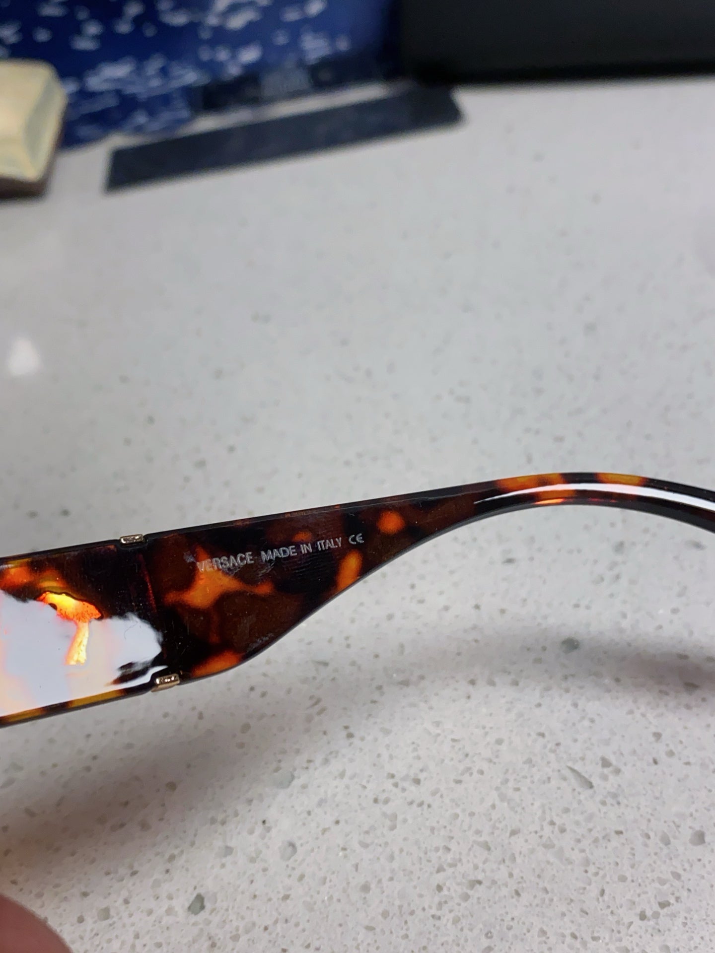Versace Cat-Eye Brown Lens Sunglasses for Women - 432795 - detail image 8