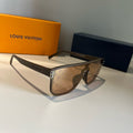 Louis Vuitton Fashion Gold Lens Sunglasses for Men & Women - 381917