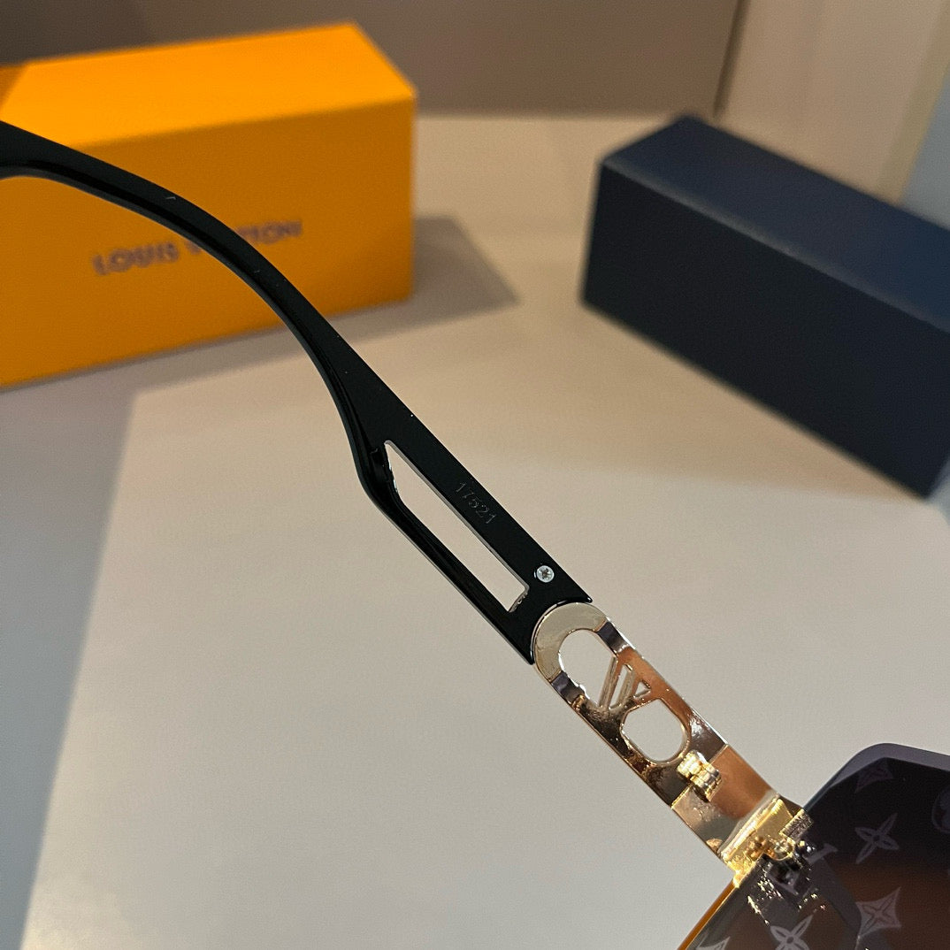 Louis Vuitton Fashion Gold Lens Sunglasses for Men & Women - 398103 - detail image 9