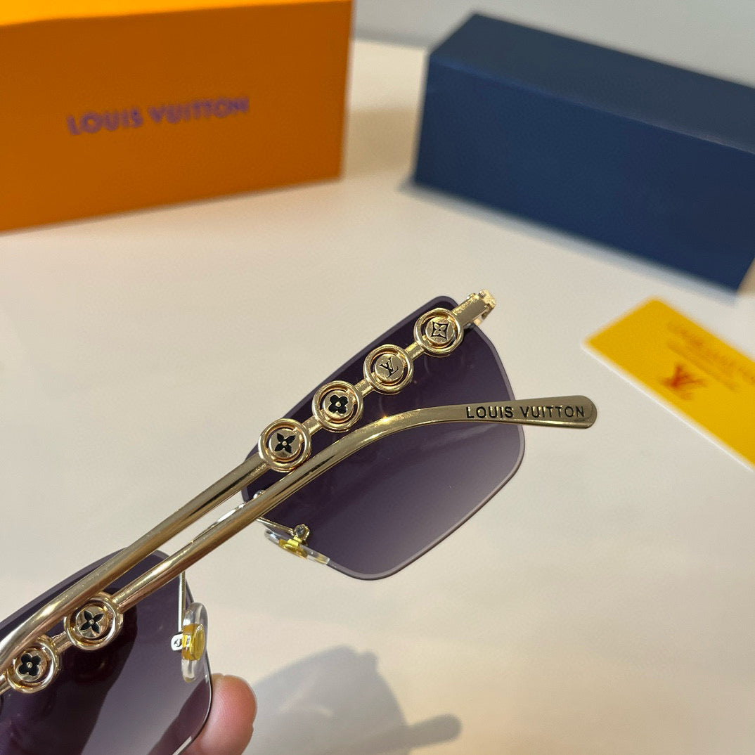Louis Vuitton Fashion Silver Lens Sunglasses for Women - 381920 - detail image 5