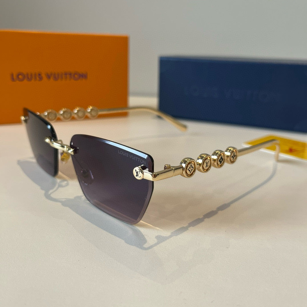 Louis Vuitton Fashion Silver Lens Sunglasses for Women - 381920 - detail image 3