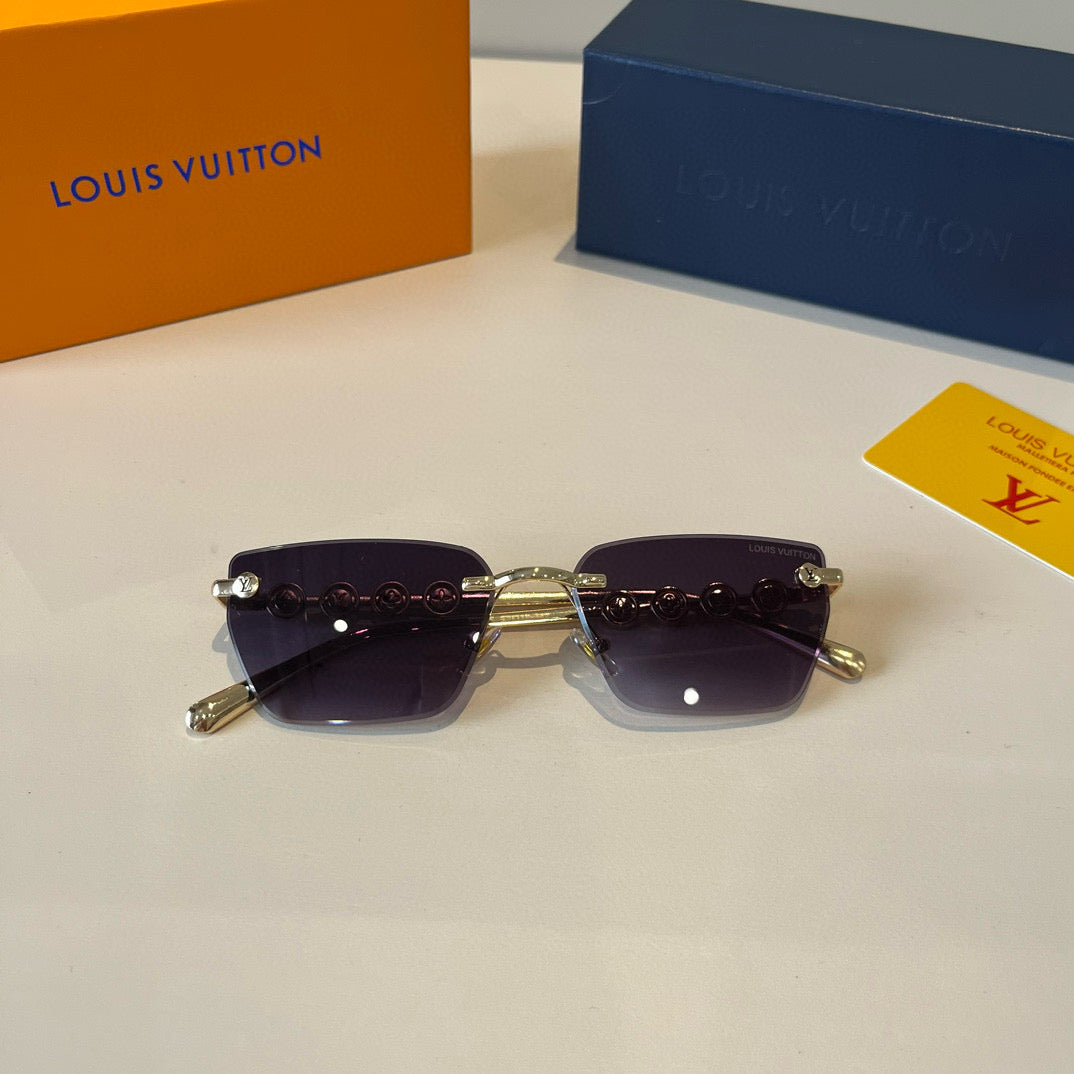 Louis Vuitton Fashion Silver Lens Sunglasses for Women - 381920 - detail image 8