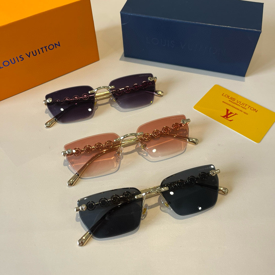Louis Vuitton Fashion Silver Lens Sunglasses for Women - 381921 - detail image 10
