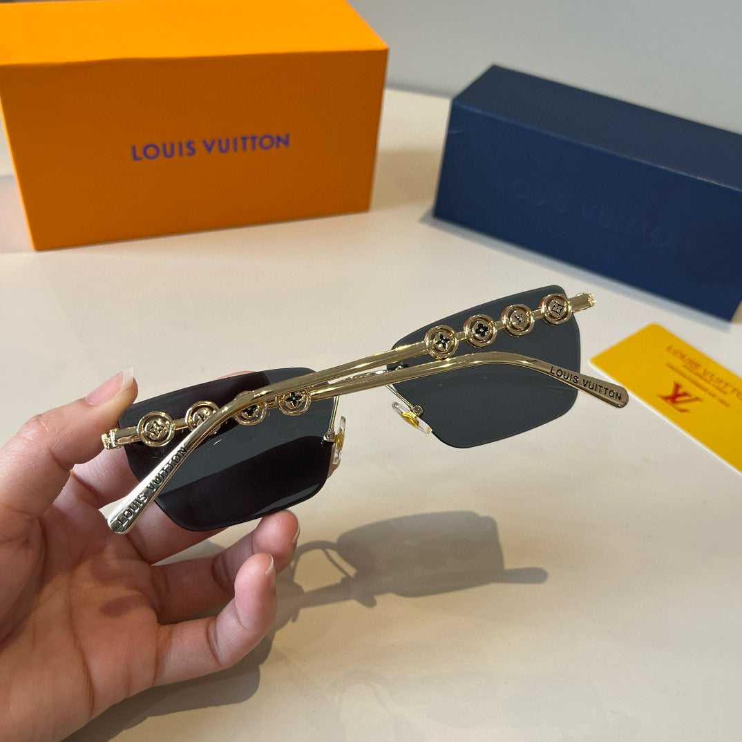 Louis Vuitton Fashion Silver Lens Sunglasses for Women - 381921 - detail image 7