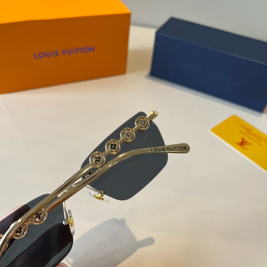 Louis Vuitton Fashion Silver Lens Sunglasses for Women - 381921 - detail image 6