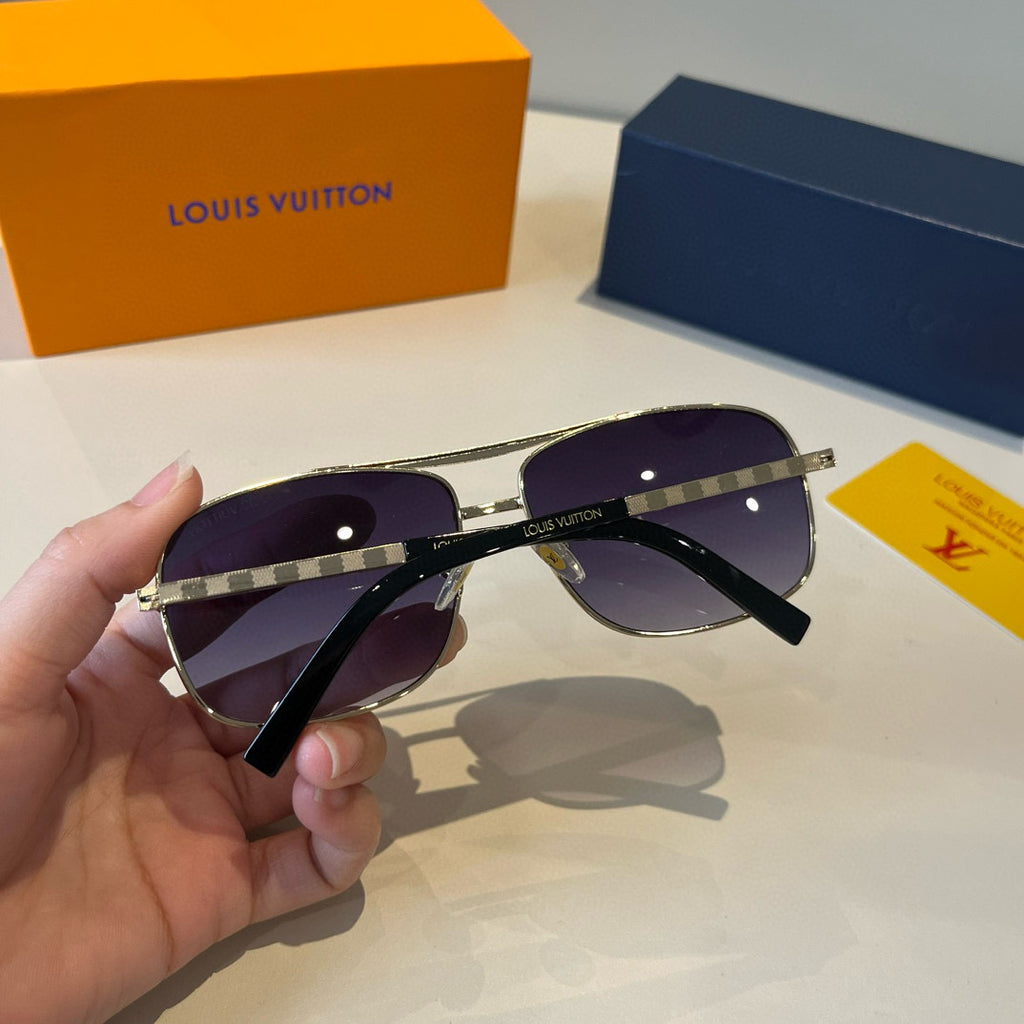 Louis Vuitton Fashion Brown Lens Sunglasses for Men & Women - 381922 - detail image 6