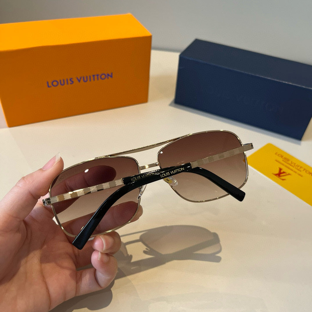Louis Vuitton Fashion Brown Lens Sunglasses for Men & Women - 381923 - detail image 6